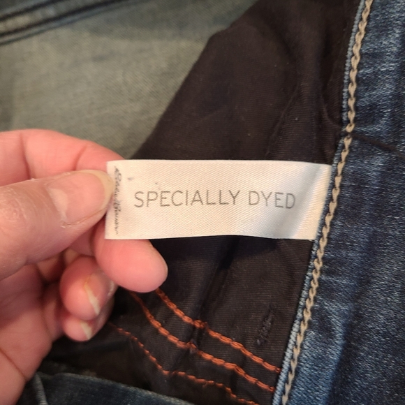 Eddie Bauer high rise slim straight slightly curvy jeans - Picture 7 of 10